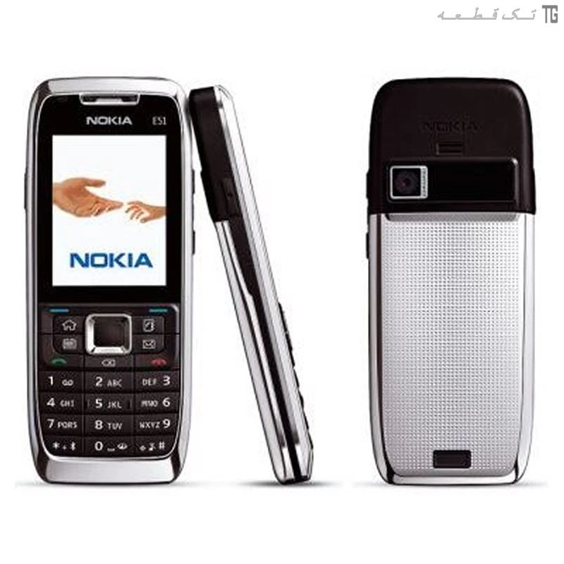 قاب‌‌وشاسی نوکیا (خاکستری) Housing Nokia E51