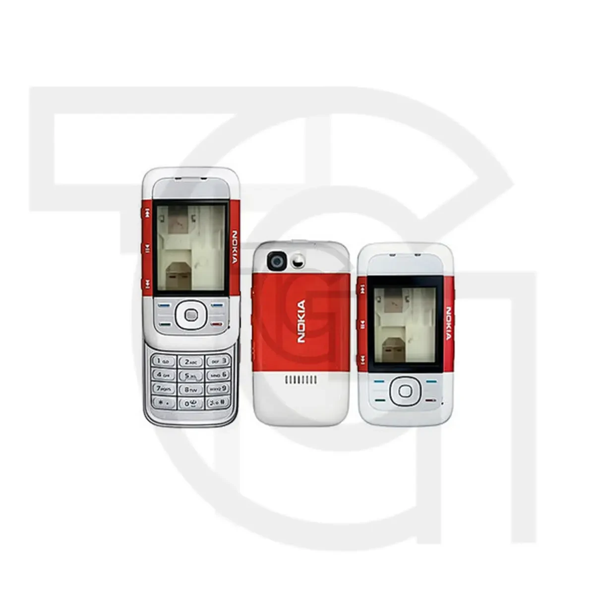 قاب‌‌وشاسی نوکیا (قرمز) Housing Nokia 5200