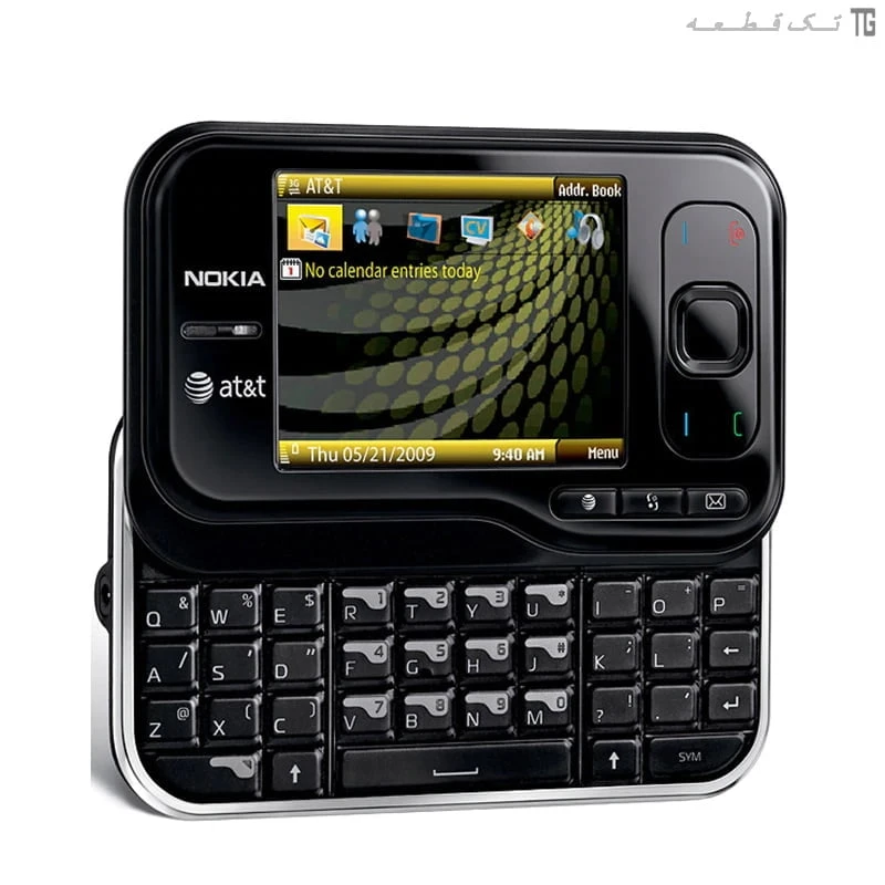 قاب‌‌وشاسی نوکیا (مشکی) Housing Nokia 6760 slide