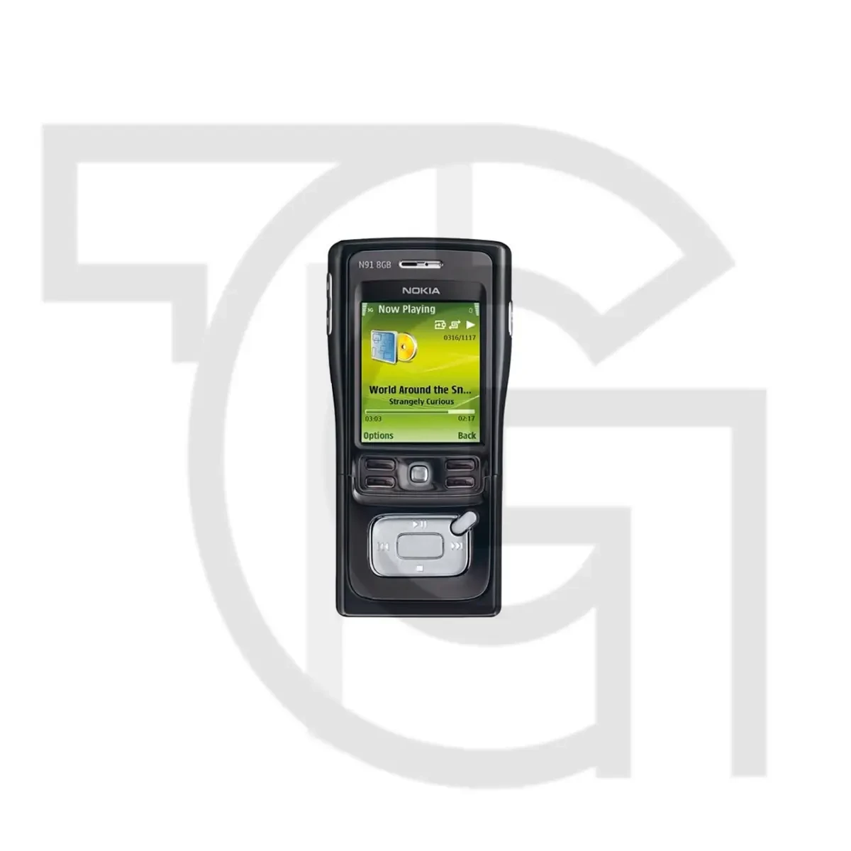قاب‌‌وشاسی نوکیا (مشکی) Housing Nokia N91 8GB