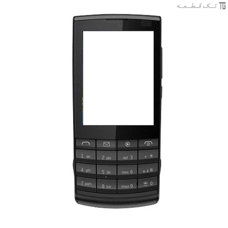 قاب‌‌وشاسی نوکیا (مشکی) Housing Nokia X3-02 Touch and Type