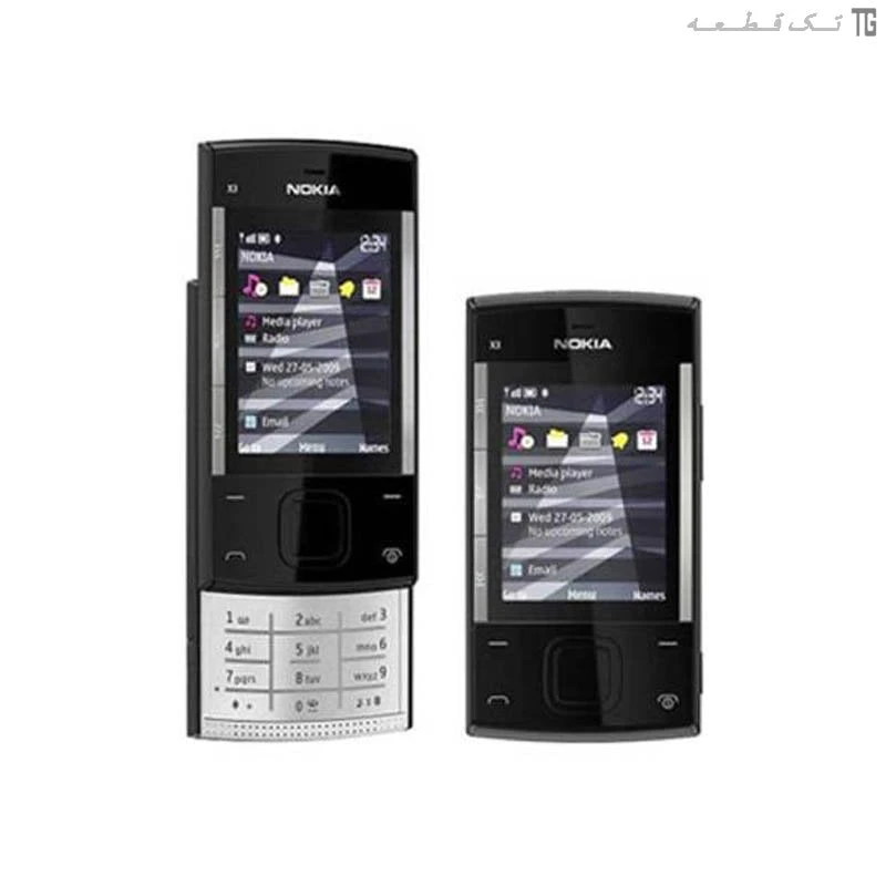 قاب‌‌وشاسی نوکیا (مشکی) Housing Nokia X3
