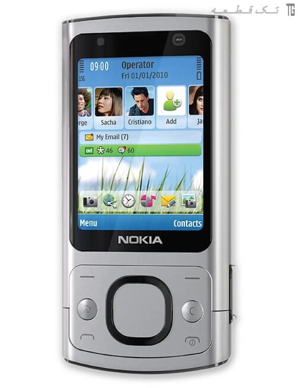 قاب‌‌وشاسی نوکیا (نقره‌ای) Housing Nokia 6700 slide