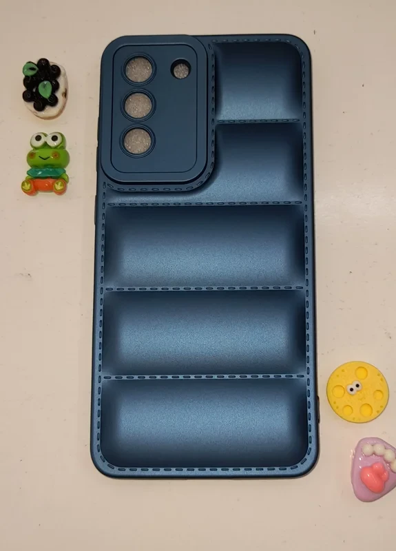 قاب پافری سورمه ای Samsung galaxy s21 fe