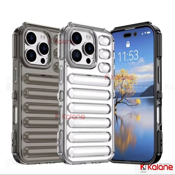 قاب پافری گوشی Apple iPhone 16 Pro مدل TPU Capsule ShockProof
