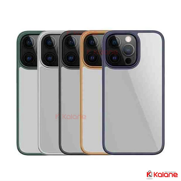 قاب پشت شفاف Apple IPhone 14 pro Max مدل Mutural Border Color