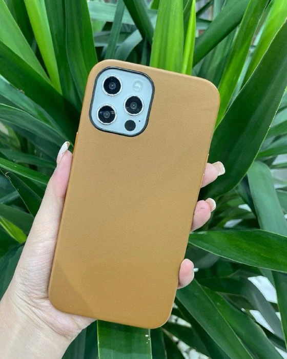 قاب چرم ساده آیفون keephone