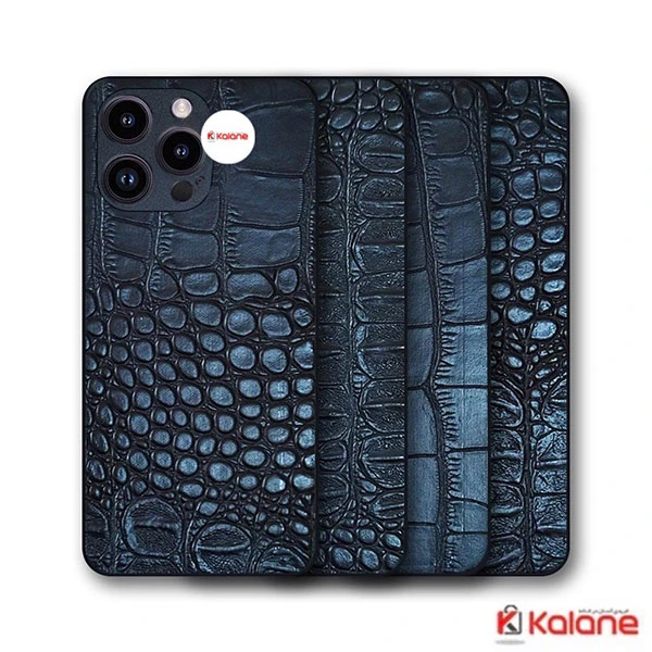 قاب چرمی Apple iPhone 14 pro مدل Crocodile Skin