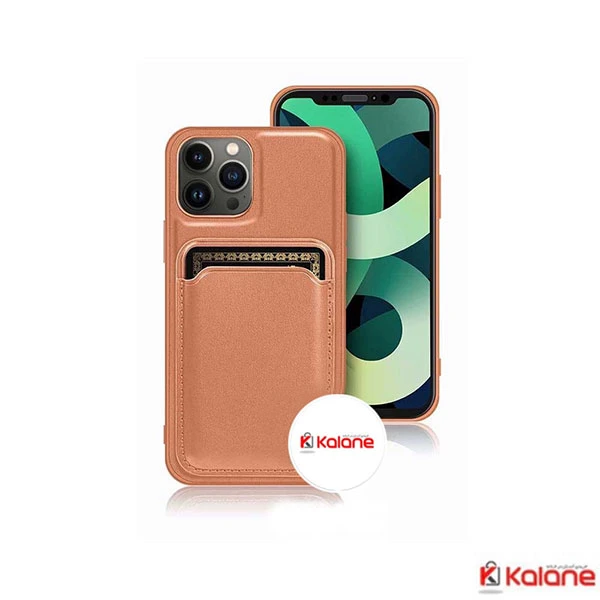 قاب چرمی مگ سیف دار Apple iPhone 13 Pro برند Mutural