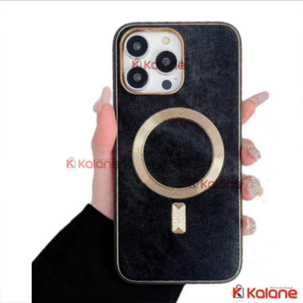 قاب چرمی مگ سیف دار Apple iPhone 13 برند Q Series