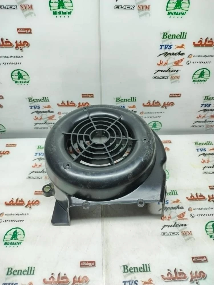قاب (کاور فلاپ) درب روی فن موتور طرح کلیک