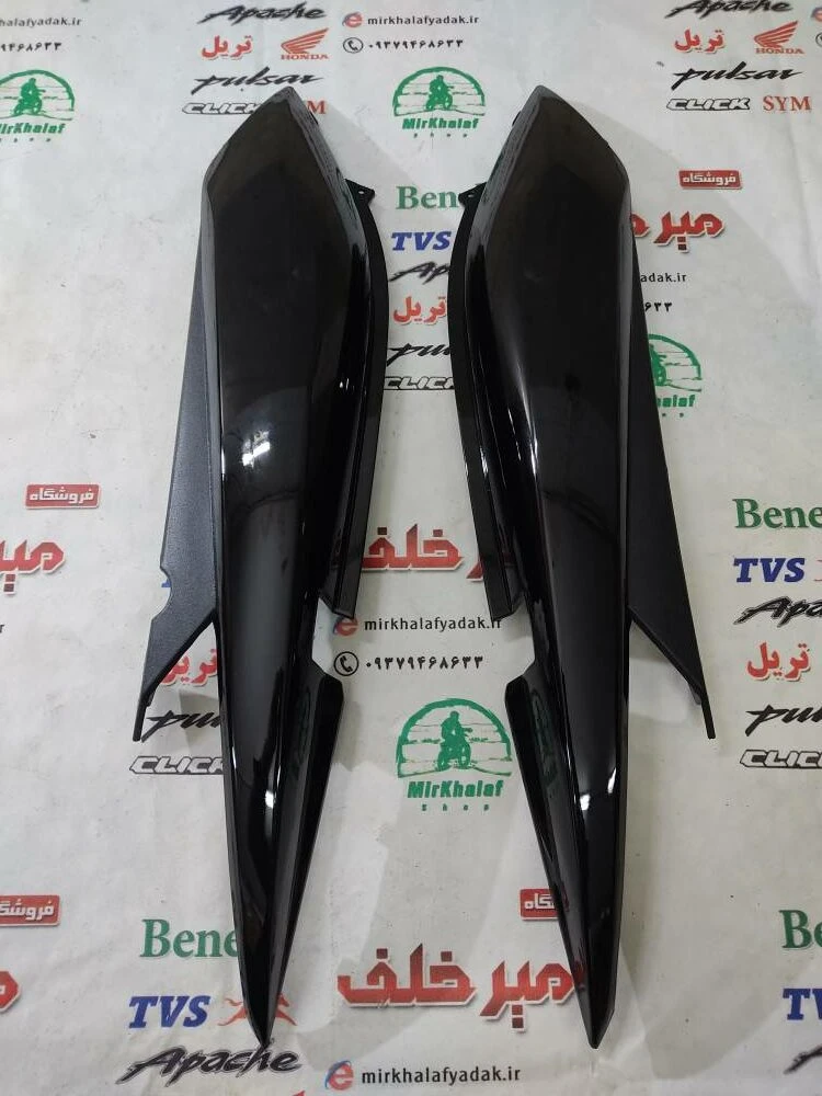 قاب (کاور فلاپ دمی) گیتاری زیر زین موتور tvs راکس مشکی