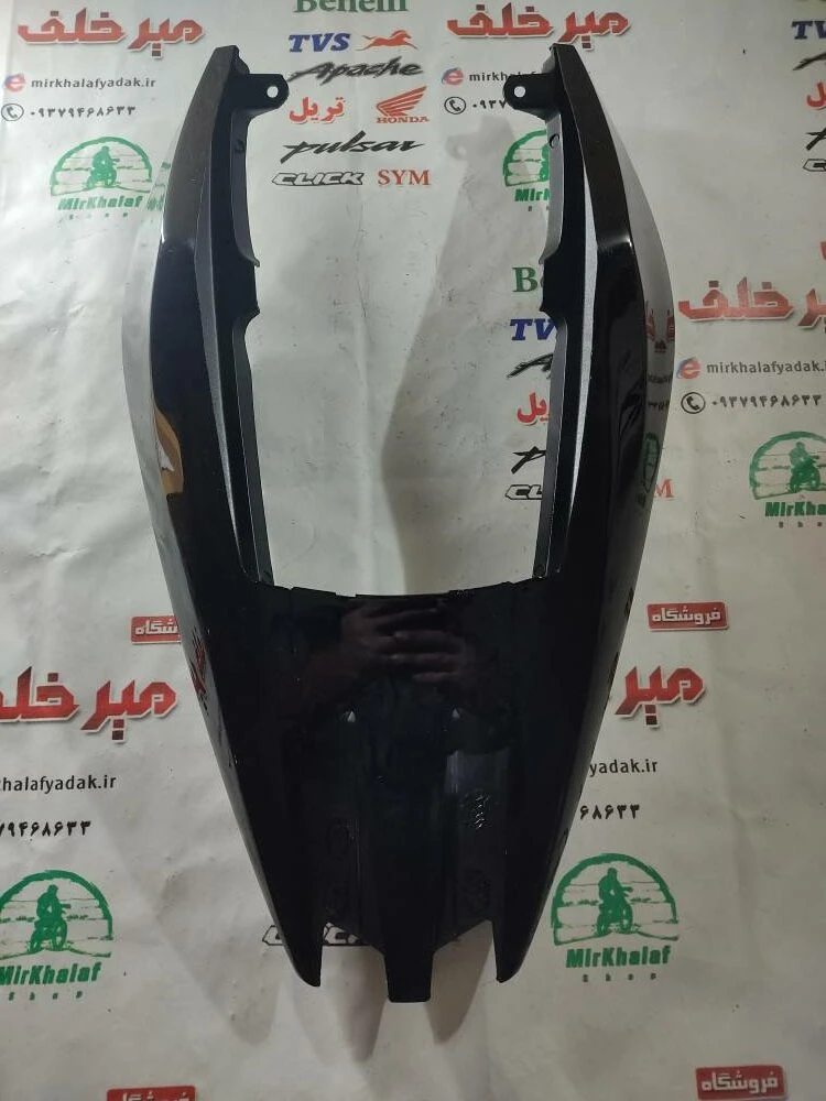 قاب (کاور فلاپ دمی) گیتاری زیر زین موتور پالس 180 200 220 و طرح پالس هندی (مشکی)