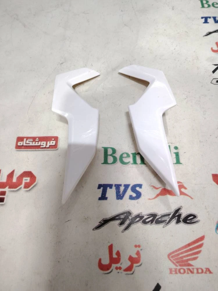 قاب (کاور فلاپ) فرم دور کیلومتر طرح واریو 160 سفید براق (جفتی)