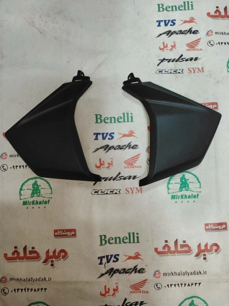 قاب (کاور فلاپ) لچکی بغل بلوری چراغ جلو طرح واریو 160 170 180 (جفتی)