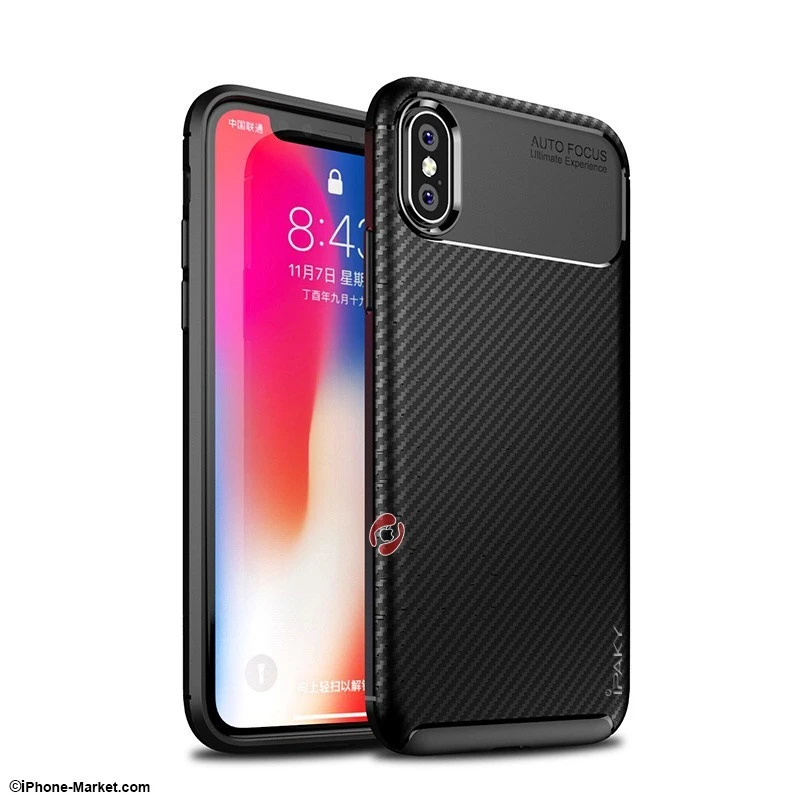 قاب کربنی TPU آیفون XS Max برند iPaky