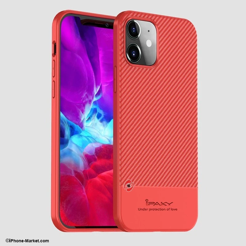 قاب کربنی آیفون 12 مینی iPaky Moosy-1