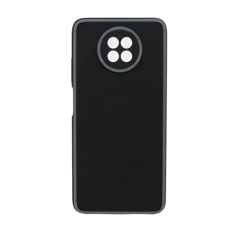 قاب کربنی محافظ لنزدار Xiaomi Mi Note 9T - طوسی