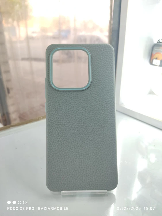 قاب کروکودیل بدون مگ سیف گوشی Redmi Note 14 4g رنگ سبز
