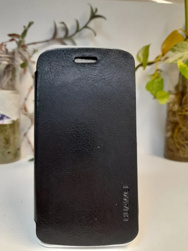 قاب کیفی Huawei Y310 مشکی محافظ لنزدار