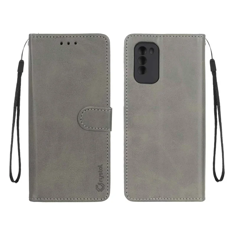قاب کیفی مگنتی جاکارتی دار طوسی xiaomi poco m3