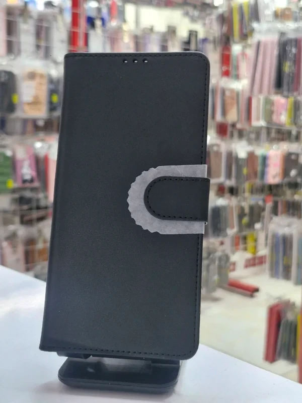 قاب کیفی مگنتی جاکارتی دار مشکی سامسونگ Samsung galaxy a22 4G