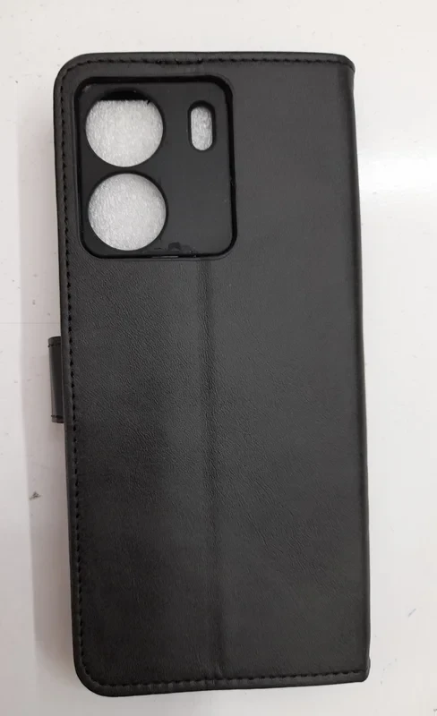 قاب کیفی مگنتی جاکارتی دار مشکی چرم xiaomi redmi xiaomi 13 c