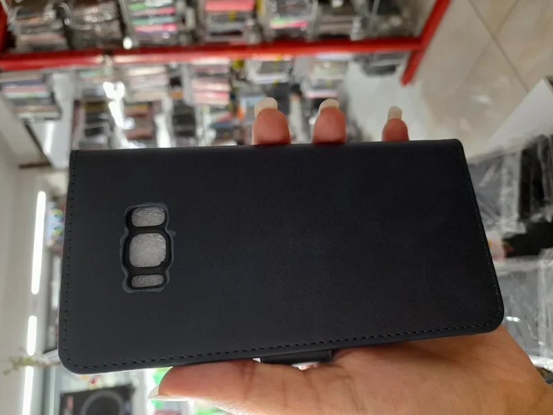 قاب کیفی مگنتی سرمه ای Samsung galaxy s8