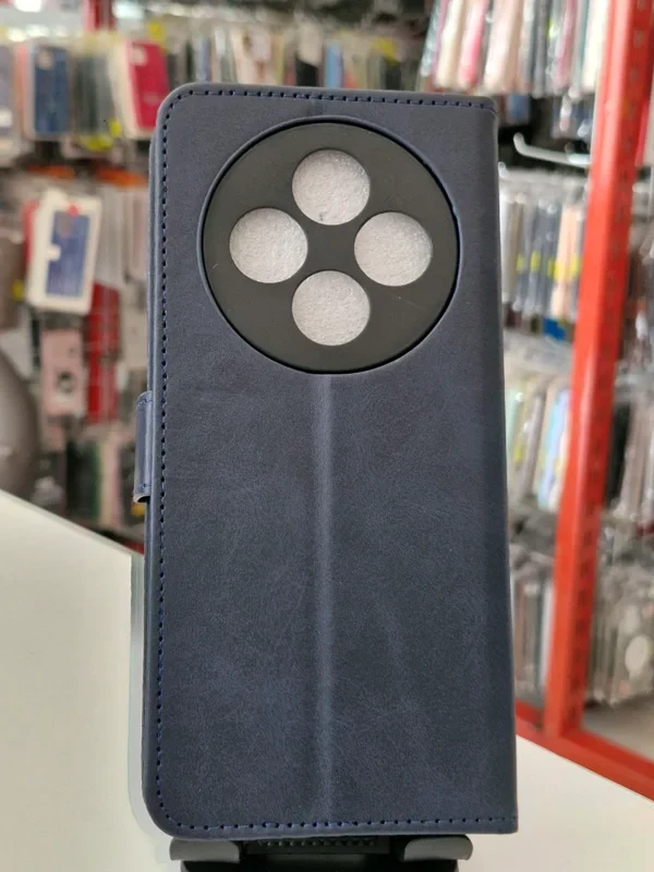 قاب کیفی مگنتی سرمه ای c75 /xiaomi redmi 14c