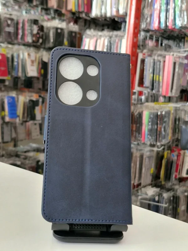 قاب کیفی مگنتی سرمه ای xiaomi note 13 4G