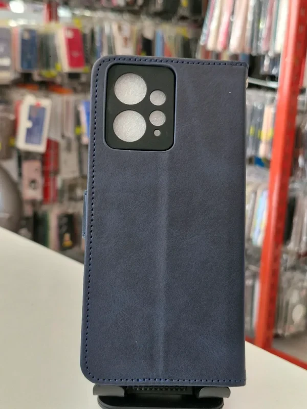 قاب کیفی مگنتی سرمه ای xiaomi redmi note 12 4G