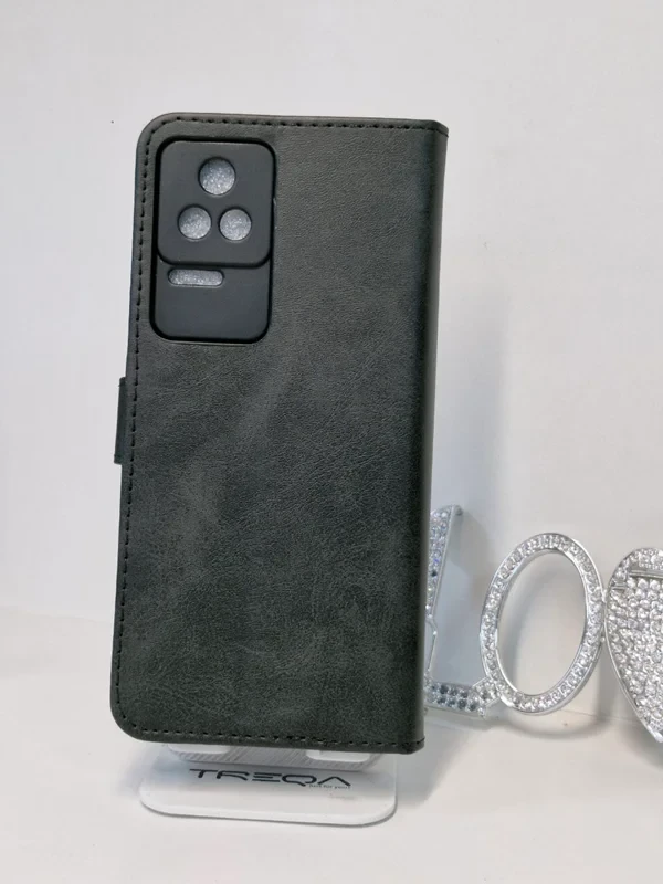 قاب کیفی مگنتی محافظ لنزدار مشکی شیائومی پوکو F4 / Redmi k40s /