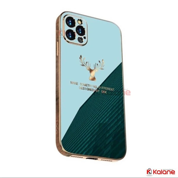 قاب گوزنی GKK گوشی Apple iPhone 12 Pro Max مدل Gold Elk
