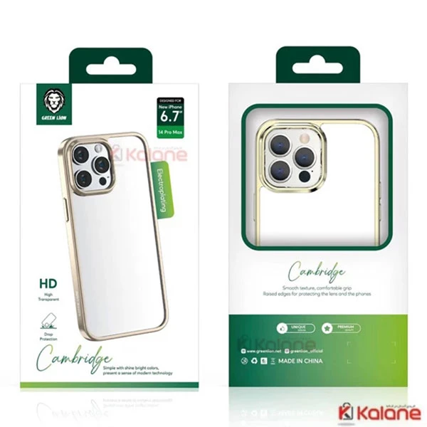 قاب گوشی Apple iPhone 14 Pro برند Green Lion مدل Cambridge