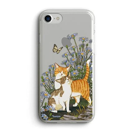 قاب گوشی – Cat & Butterfly