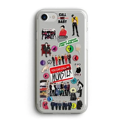 قاب گوشی Exo Stickers
