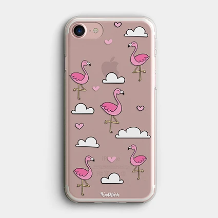 قاب گوشی – Flamingo & Clouds