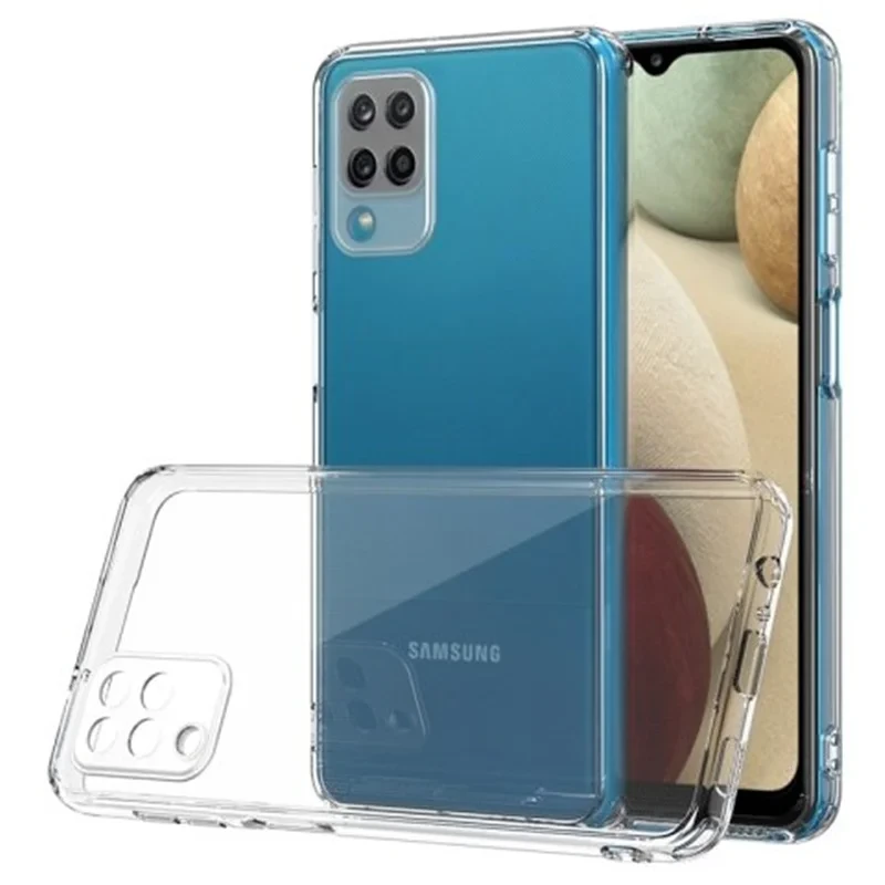 قاب گوشی/ F۱۲ Samsung Galaxy A12 / M12 مدل ژله ای طلقی محافظ لنزدار