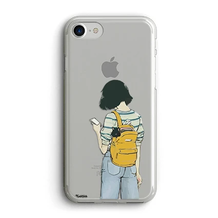 قاب گوشی GIRL With Backpack