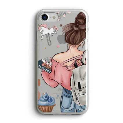 قاب گوشی Girl & Cupcake