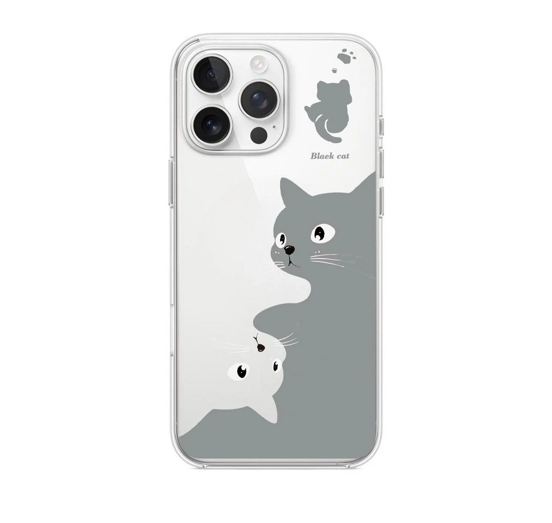 قاب گوشی- Gray Cat
