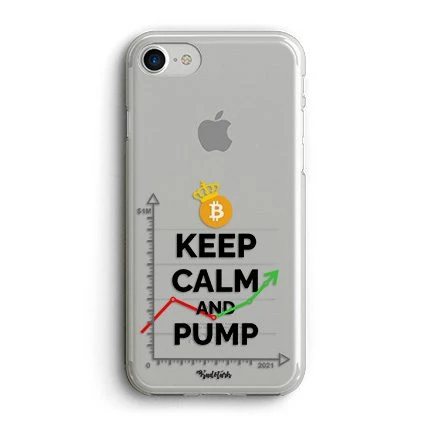 قاب گوشی Keep Calm Bitcoin
