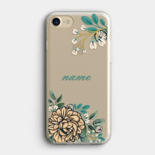 قاب گوشی – Milky Flower With Name