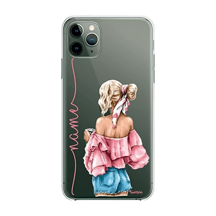 قاب گوشی – Pinky Girl With Name