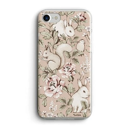 قاب گوشی – Rabbits & Flower