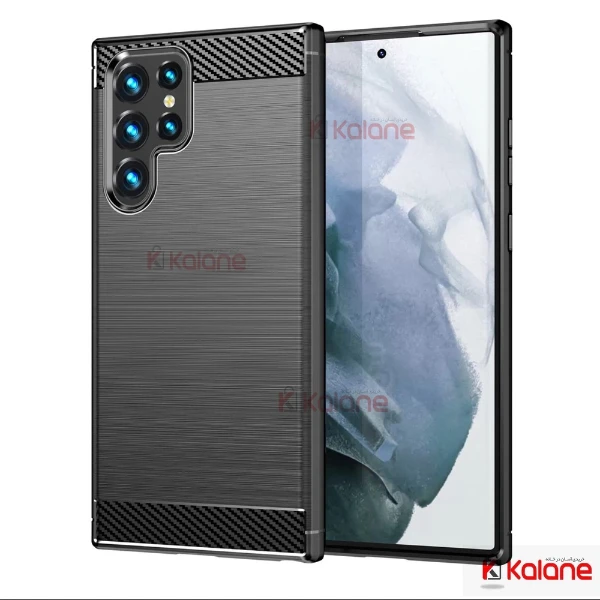 قاب گوشی Samsung Galaxy S23 Ultra مدل Brushed Carbon Fiber