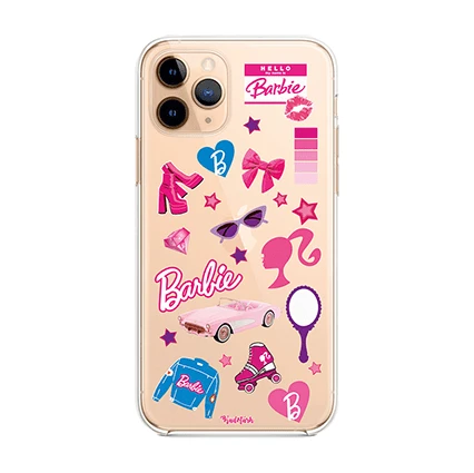 قاب گوشی – Sticker Barbie