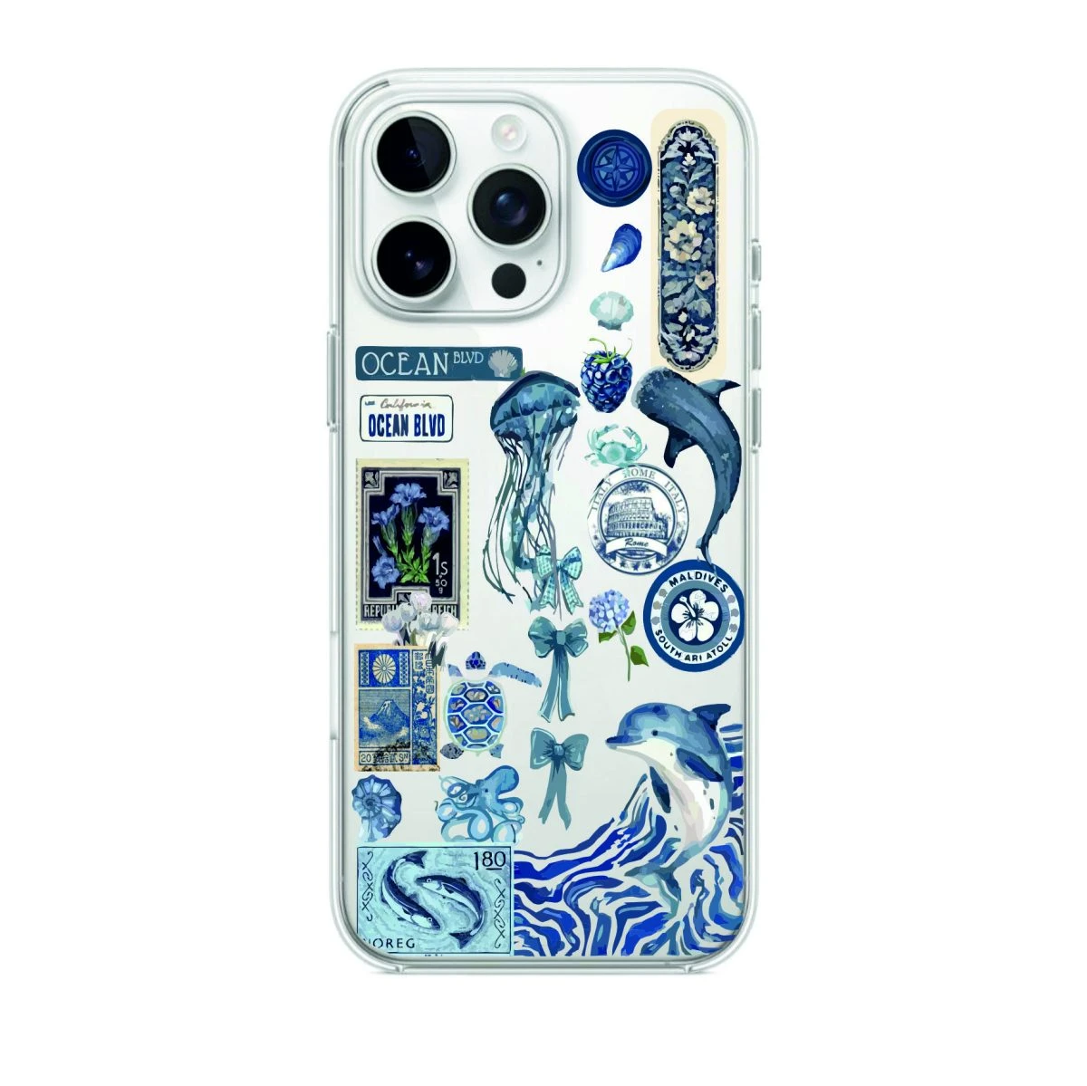 قاب گوشی- Summer Blue