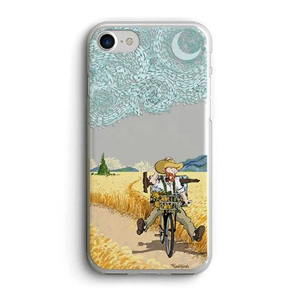 قاب گوشی – Vangogh With Bicycle