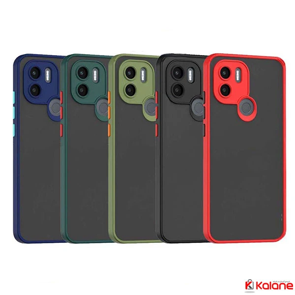 قاب گوشی Xiaomi Redmi A1 Plus مدل پشت مات محافظ لنزدار